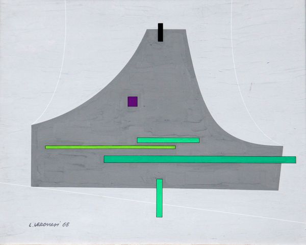 LUIGI VERONESI : Composizione 06  - Asta Arte Moderna e Contemporanea - Associazione Nazionale - Case d'Asta italiane
