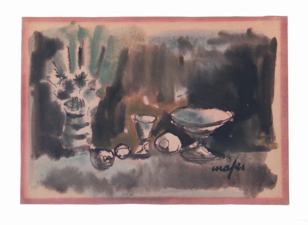 Mario Mafai : Senza titolo (Natura morta)  - Asta Arte Moderna e Contemporanea - Associazione Nazionale - Case d'Asta italiane