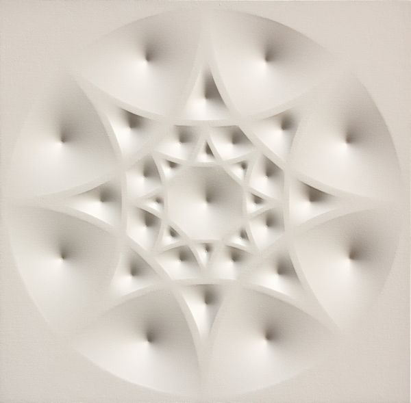 Stefano Brunello : Progressione radiale gotica  - Asta Arte Moderna e Contemporanea - Associazione Nazionale - Case d'Asta italiane