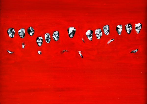Il grande sacrificio (red)  - Asta Arte Moderna e Contemporanea - Associazione Nazionale - Case d'Asta italiane