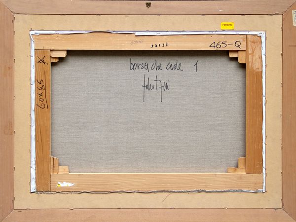 Borsa che cade 1  - Asta Arte Moderna e Contemporanea - Associazione Nazionale - Case d'Asta italiane