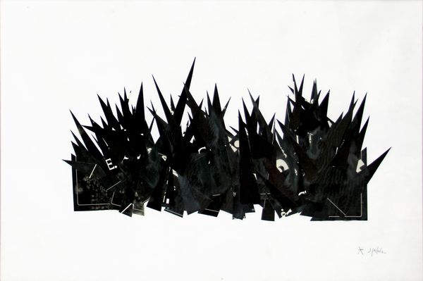 Adriano Spatola : Iconoscrittura-N  - Asta Arte Moderna e Contemporanea - Associazione Nazionale - Case d'Asta italiane