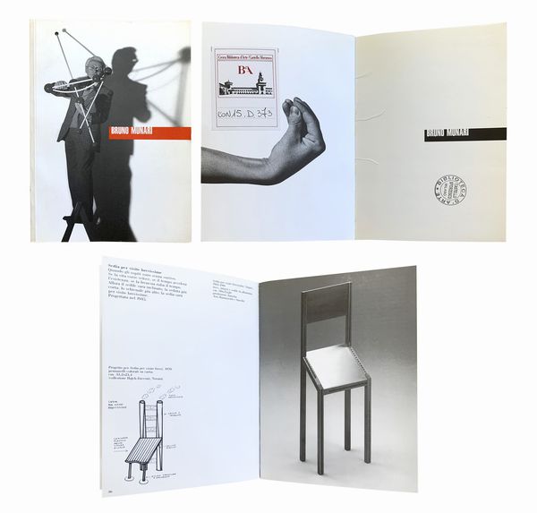 BRUNO MUNARI : Singer - sedia per visite brevissime  - Asta Arte Moderna e Contemporanea - Associazione Nazionale - Case d'Asta italiane