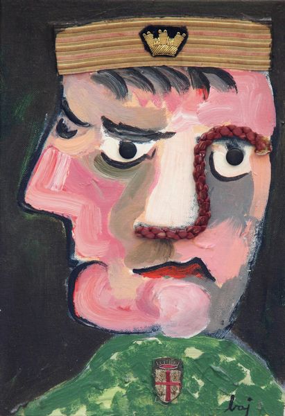 ENRICO BAJ : Doppia testa  - Asta Arte Moderna e Contemporanea - Associazione Nazionale - Case d'Asta italiane