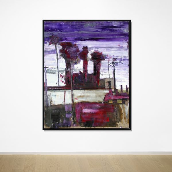 Giovanni Frangi : Los Angeles addio  - Asta Arte Moderna e Contemporanea - Associazione Nazionale - Case d'Asta italiane