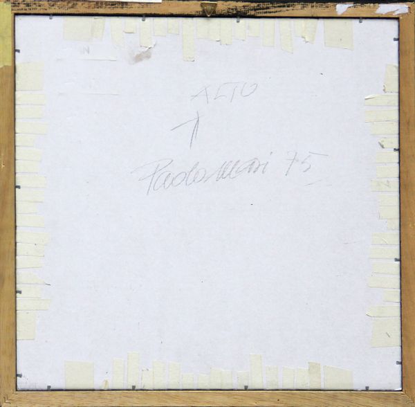 PAOLO MASI : Senza titolo  - Asta Arte Moderna e Contemporanea - Associazione Nazionale - Case d'Asta italiane