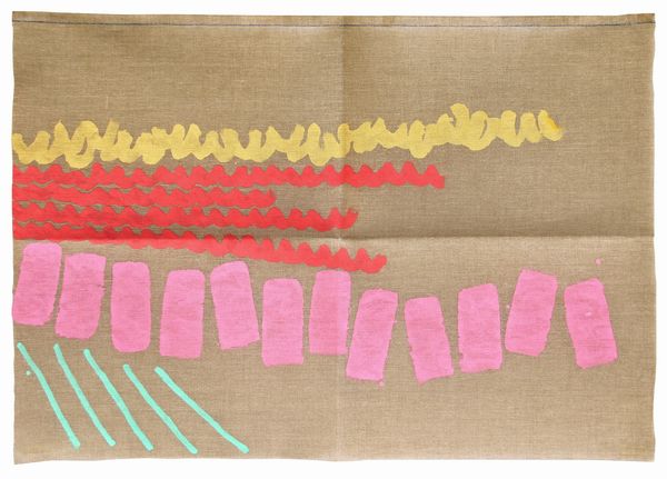 GIORGIO GRIFFA : Quattro segni  - Asta Arte Moderna e Contemporanea - Associazione Nazionale - Case d'Asta italiane