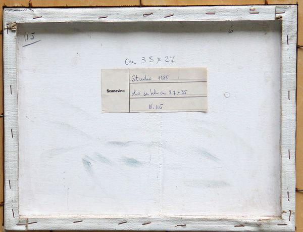 EMILIO SCANAVINO : Studio 1985  - Asta Arte Moderna e Contemporanea - Associazione Nazionale - Case d'Asta italiane