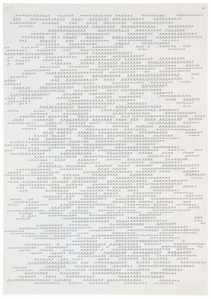 DADAMAINO : Lettera 6  - Asta Arte Moderna e Contemporanea - Associazione Nazionale - Case d'Asta italiane