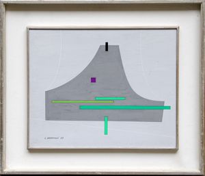 LUIGI VERONESI : Composizione 06  - Asta Arte Moderna e Contemporanea - Associazione Nazionale - Case d'Asta italiane