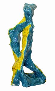 Leoncillo Leonardi : Senza titolo  - Asta Arte Moderna e Contemporanea - Associazione Nazionale - Case d'Asta italiane