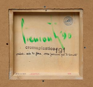 Lorenzo Piemonti : Cromoplastico 191  - Asta Arte Moderna e Contemporanea - Associazione Nazionale - Case d'Asta italiane