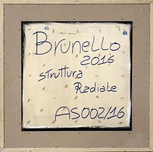 Stefano Brunello : Struttura radiale  - Asta Arte Moderna e Contemporanea - Associazione Nazionale - Case d'Asta italiane