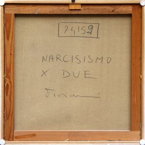 Vanni Viviani : Narcisismo x due  - Asta Arte Moderna e Contemporanea - Associazione Nazionale - Case d'Asta italiane
