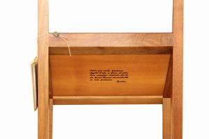 BRUNO MUNARI : Singer - sedia per visite brevissime  - Asta Arte Moderna e Contemporanea - Associazione Nazionale - Case d'Asta italiane