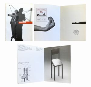 BRUNO MUNARI : Singer - sedia per visite brevissime  - Asta Arte Moderna e Contemporanea - Associazione Nazionale - Case d'Asta italiane