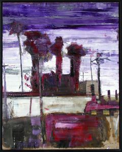 Giovanni Frangi : Los Angeles addio  - Asta Arte Moderna e Contemporanea - Associazione Nazionale - Case d'Asta italiane