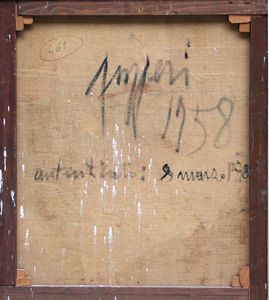 PIERO RUGGERI : Senza titolo  - Asta Arte Moderna e Contemporanea - Associazione Nazionale - Case d'Asta italiane