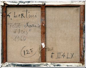 GIANNI BERTINI : Petit charnier d'Ars  - Asta Arte Moderna e Contemporanea - Associazione Nazionale - Case d'Asta italiane