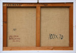GIORGIO CELIBERTI : Senza titolo  - Asta Arte Moderna e Contemporanea - Associazione Nazionale - Case d'Asta italiane