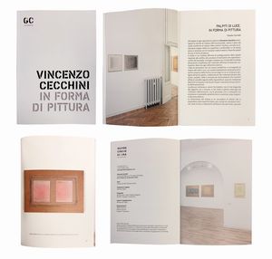 VINCENZO CECCHINI : Affinit elettive  - Asta Arte Moderna e Contemporanea - Associazione Nazionale - Case d'Asta italiane
