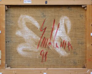 Salvatore Emblema : Senza titolo  - Asta Arte Moderna e Contemporanea - Associazione Nazionale - Case d'Asta italiane