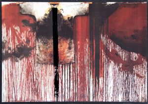Hermann Nitsch : Ubermalte Bild - Lithographien, Domus Jani  - Asta Arte Moderna e Contemporanea - Associazione Nazionale - Case d'Asta italiane