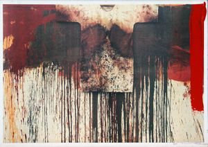 Hermann Nitsch : Ubermalte Bild - Lithographien, Domus Jani  - Asta Arte Moderna e Contemporanea - Associazione Nazionale - Case d'Asta italiane