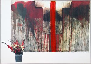Hermann Nitsch : Ubermalte Bild - Lithographien, Domus Jani  - Asta Arte Moderna e Contemporanea - Associazione Nazionale - Case d'Asta italiane
