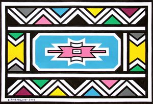 Esther MAHLANGU - Senza titolo