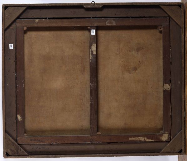 Scuola lombarda della fine del XVII secolo Paesaggio con lepre e anatre  - Asta Dipinti Antichi - Associazione Nazionale - Case d'Asta italiane