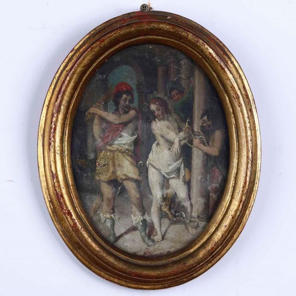 Scuola del XVII secolo Episodi della vita di Cristo e della Vergine  - Asta Dipinti Antichi - Associazione Nazionale - Case d'Asta italiane