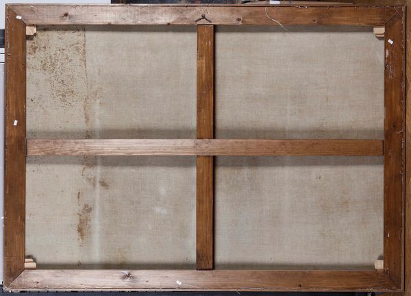 Scuola del XVIII secolo Paesaggio con viandanti  - Asta Dipinti Antichi - Associazione Nazionale - Case d'Asta italiane