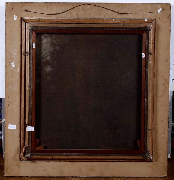 Scuola olandese del XVIII secolo Mangiatori di ostriche  - Asta Dipinti Antichi - Associazione Nazionale - Case d'Asta italiane