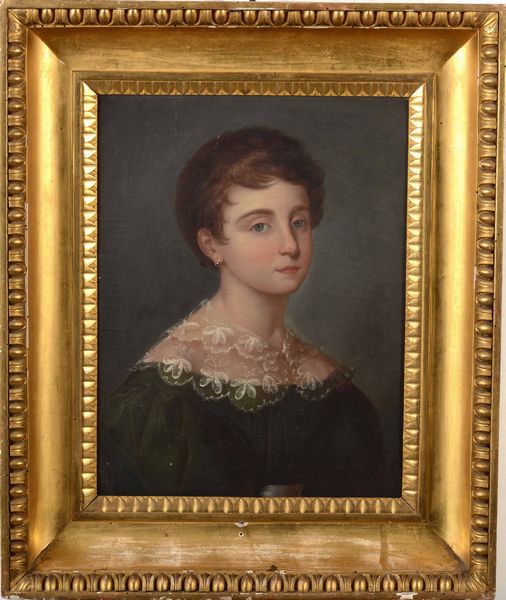 Scuola del XIX secolo Ritratto di fanciulla  - Asta Dipinti Antichi - Associazione Nazionale - Case d'Asta italiane