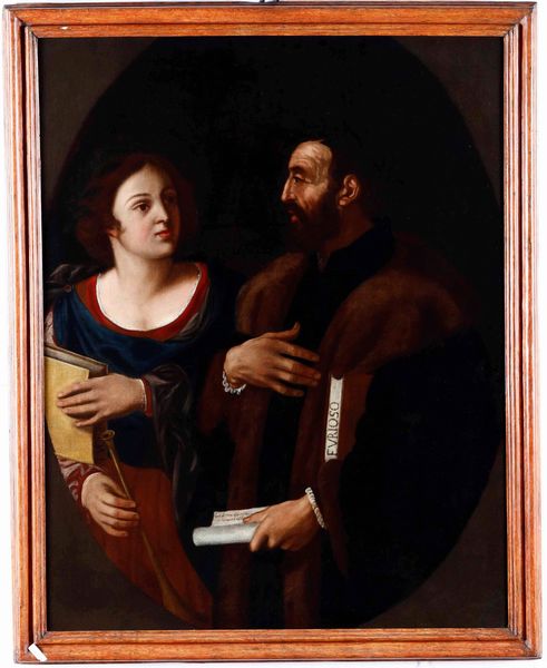 Scuola emiliana del XVII secolo Torquato Tasso  - Asta Dipinti Antichi - Associazione Nazionale - Case d'Asta italiane