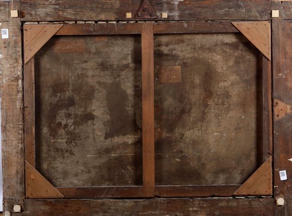 Scuola del XVIII secolo Natura morta con cesto ricolmo di fiori  - Asta Dipinti Antichi - Associazione Nazionale - Case d'Asta italiane