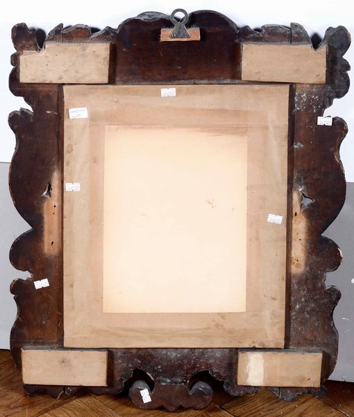 Scuola del XVIII secolo Figura di santo  - Asta Dipinti Antichi - Associazione Nazionale - Case d'Asta italiane