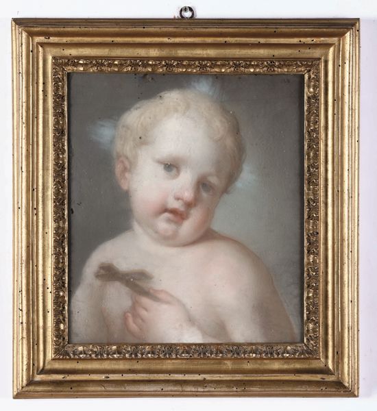 Benedetto Luti, Attribuito a : San Giovannino  - Asta Dipinti Antichi - Associazione Nazionale - Case d'Asta italiane