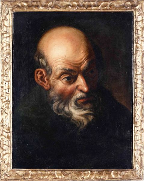 Scuola genovese del XVIII secolo Ritratto di anziano  - Asta Dipinti Antichi - Associazione Nazionale - Case d'Asta italiane