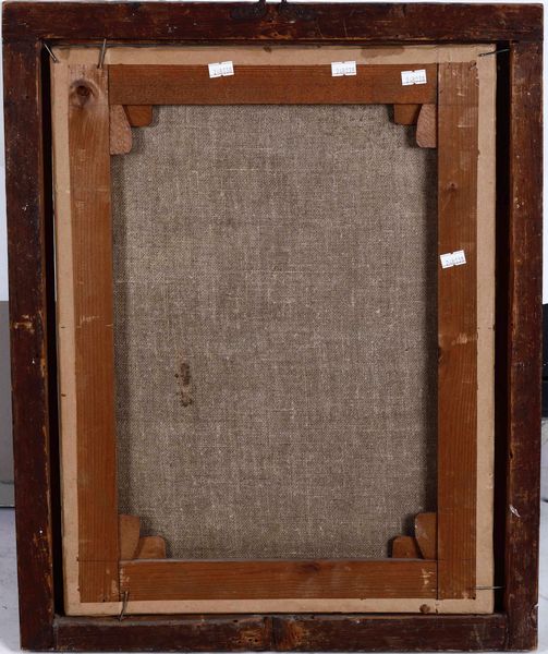 Scuola genovese del XVIII secolo Ritratto di anziano  - Asta Dipinti Antichi - Associazione Nazionale - Case d'Asta italiane