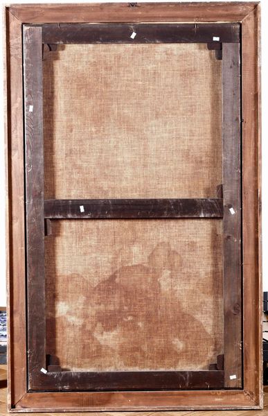 Scuola del XVIII secolo San Giuseppe con il Bambino e Apparizione della Vergine  - Asta Dipinti Antichi - Associazione Nazionale - Case d'Asta italiane