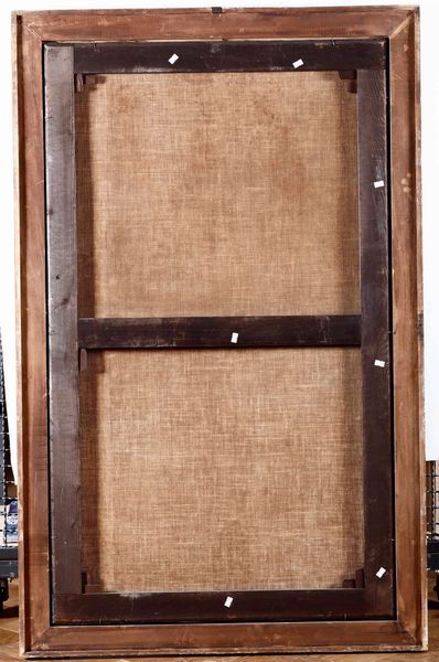 Scuola del XVIII secolo San Giuseppe con il Bambino e Apparizione della Vergine  - Asta Dipinti Antichi - Associazione Nazionale - Case d'Asta italiane