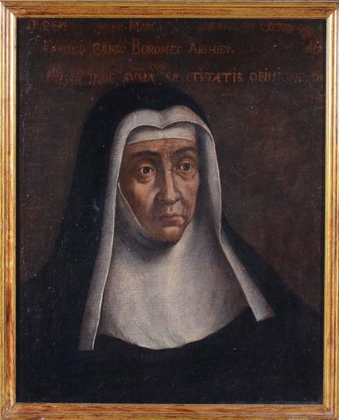 Scuola del XVII secolo Madre superiora  - Asta Dipinti Antichi - Associazione Nazionale - Case d'Asta italiane