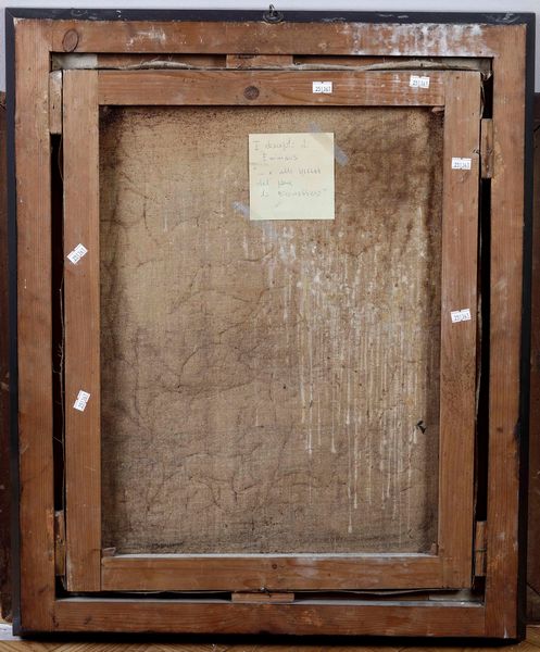 Scuola della fine del XVIII secolo - inizi del XIX secolo Cena di Emmaus  - Asta Dipinti Antichi - Associazione Nazionale - Case d'Asta italiane