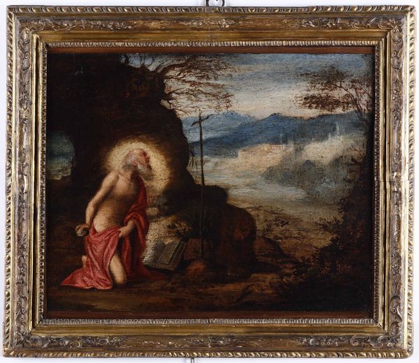 Scuola veneta del XVI secolo San Gerolamo  - Asta Dipinti Antichi - Associazione Nazionale - Case d'Asta italiane