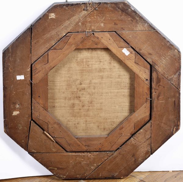 Scuola del XVII secolo Madonna con Bambino e San Giovannino  - Asta Dipinti Antichi - Associazione Nazionale - Case d'Asta italiane