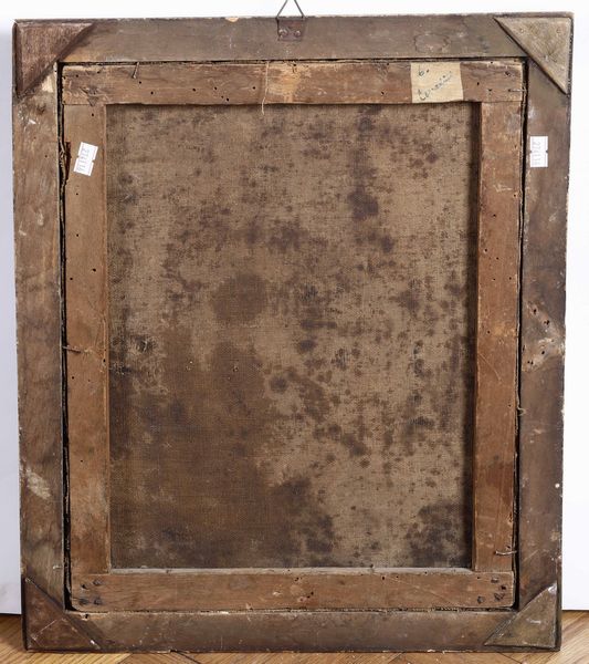 Scuola del XVIII secolo Figura grottesca  - Asta Dipinti Antichi - Associazione Nazionale - Case d'Asta italiane