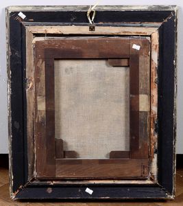 Scuola del XVII secolo Sant'Onofrio  - Asta Dipinti Antichi - Associazione Nazionale - Case d'Asta italiane