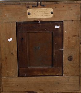 Scuola del XVI secolo Madonna con Bambino in un interno  - Asta Dipinti Antichi - Associazione Nazionale - Case d'Asta italiane